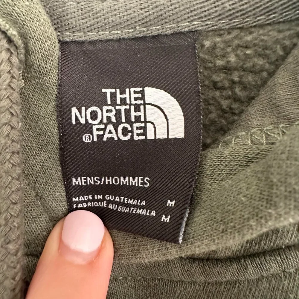 The North Face Bear Pullover Sweatshirt Hooded Track Jacket - Medium